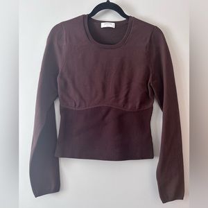 Babaton Sculpt Knit Empire Longsleeve